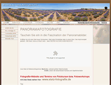 Tablet Screenshot of panoramafotografie-statz.de